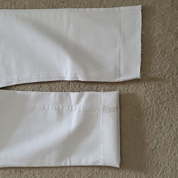 White denim capri/crop size 12 nwt - Picture 6 of 8